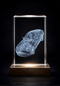 Car Engraved Crystal — Personalised K9 Crystal Gift